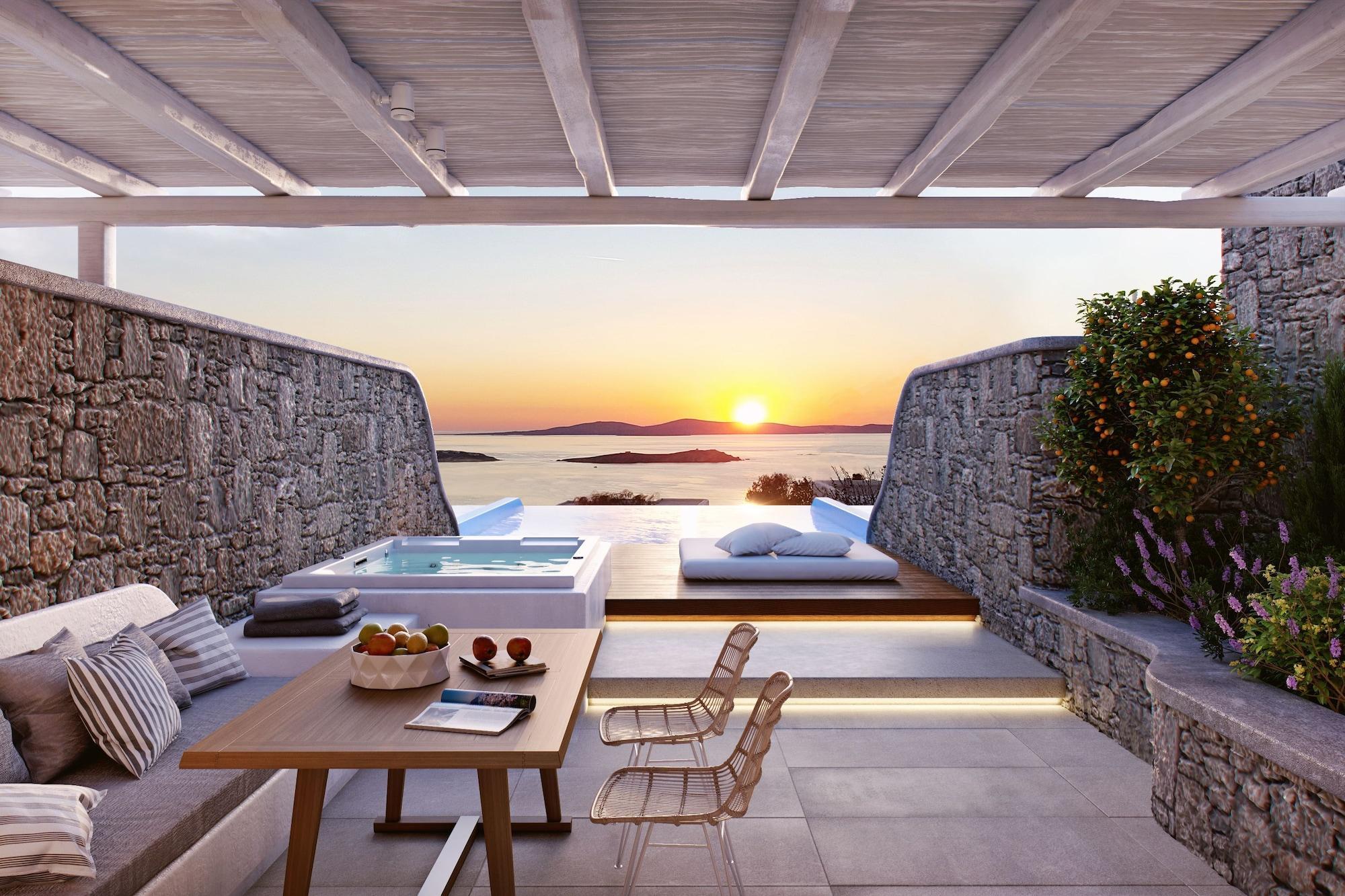阿德尔独立套房酒店 Mykonos Town 外观 照片
