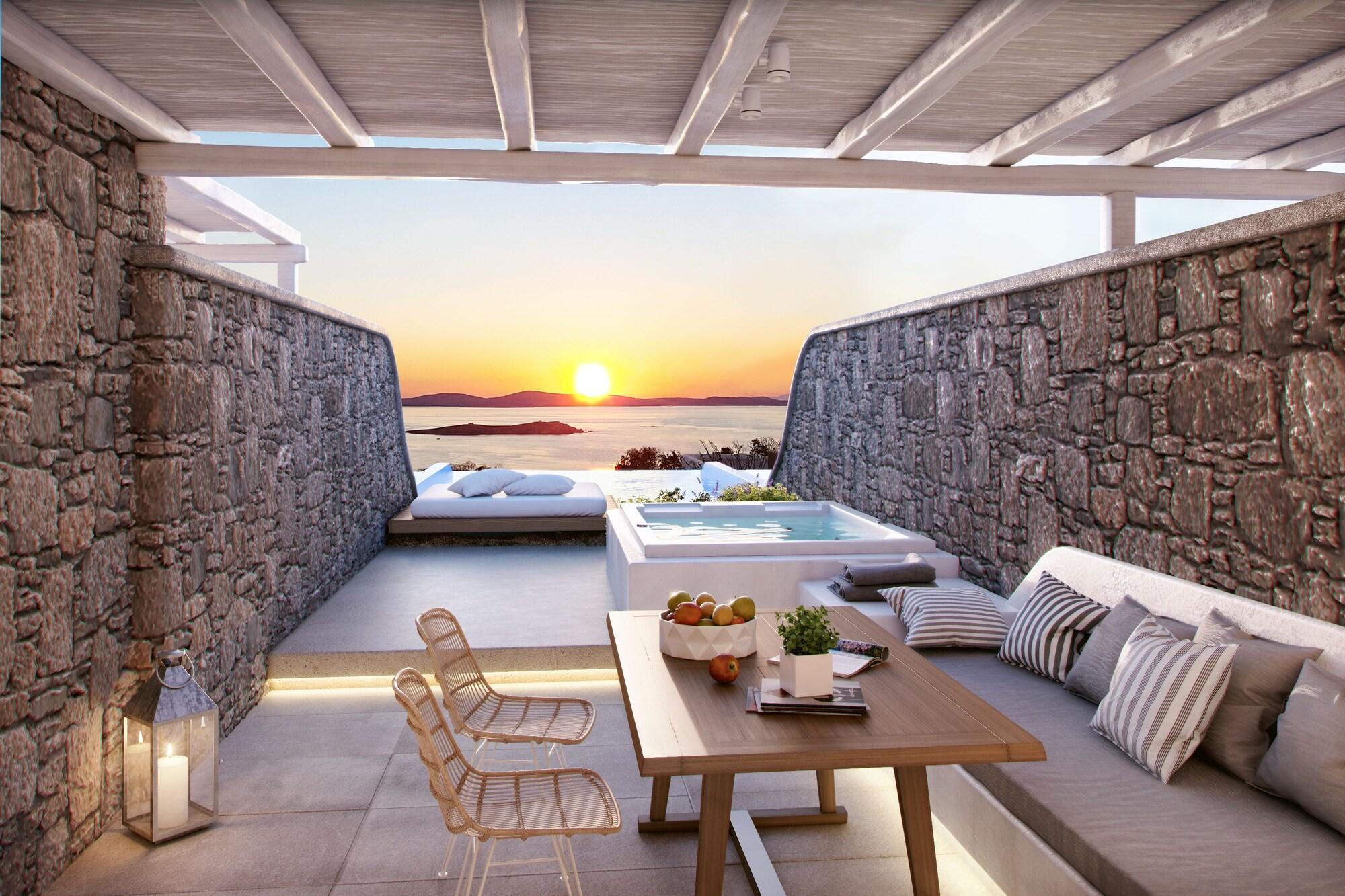 阿德尔独立套房酒店 Mykonos Town 外观 照片